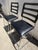 Late 20th Century Vintage 1970s Chrome and Black Vinyl Bar Stools – Pair For Sale - Image 5 of 9