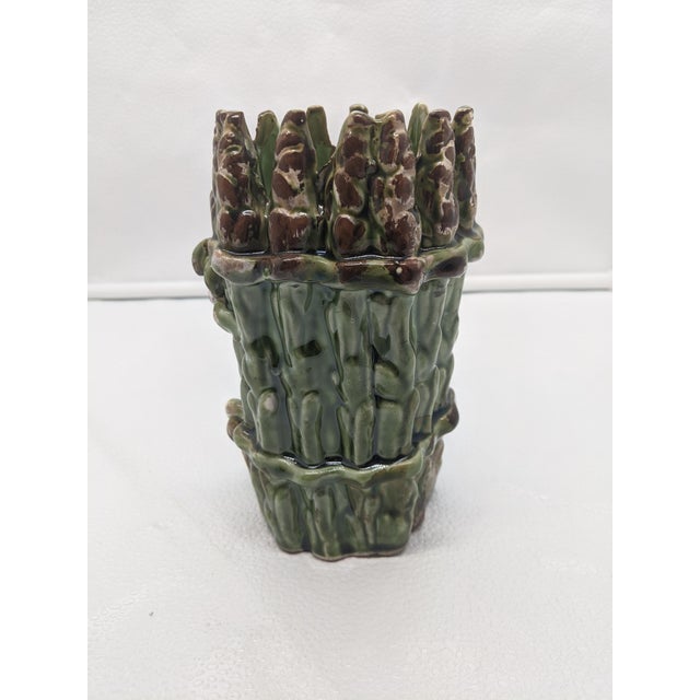 Late 20th Century Late 20th Century Asparagus Dish Cup Utensil Holder For Sale - Image 5 of 7