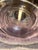 Amber Glass Vase. Vintage 1950s Pedestal Amber Glass Vase, Made in England For Sale - Image 9 of 12