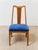 Wood Blue Vintage Mid Century Dining Chairs For Sale - Image 7 of 7