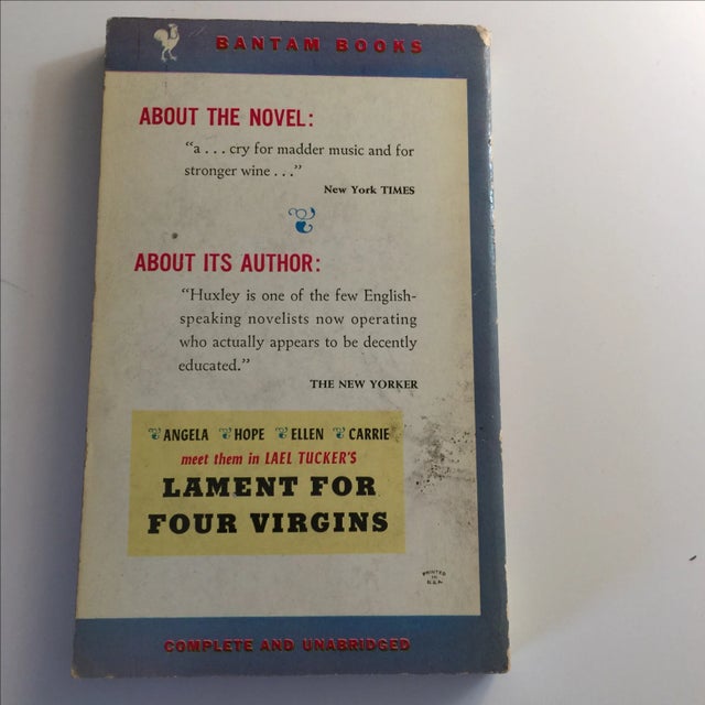 Traditional Antic Hay by Aldous Huxley, 1953 For Sale - Image 3 of 5