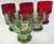 Holiday Lowball Glasses- Set of Six For Sale - Image 4 of 12