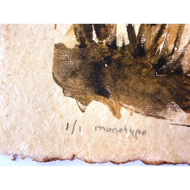 2020s “Agave” Original Monotype by Cindy Carrillo Modern For Sale - Image 5 of 6