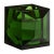 Contemporary Ophelia Green Crystal T-Light Holder by Reflections Copenhagen For Sale - Image 3 of 3