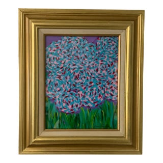 “ Blush Garden” Painting, Framed For Sale