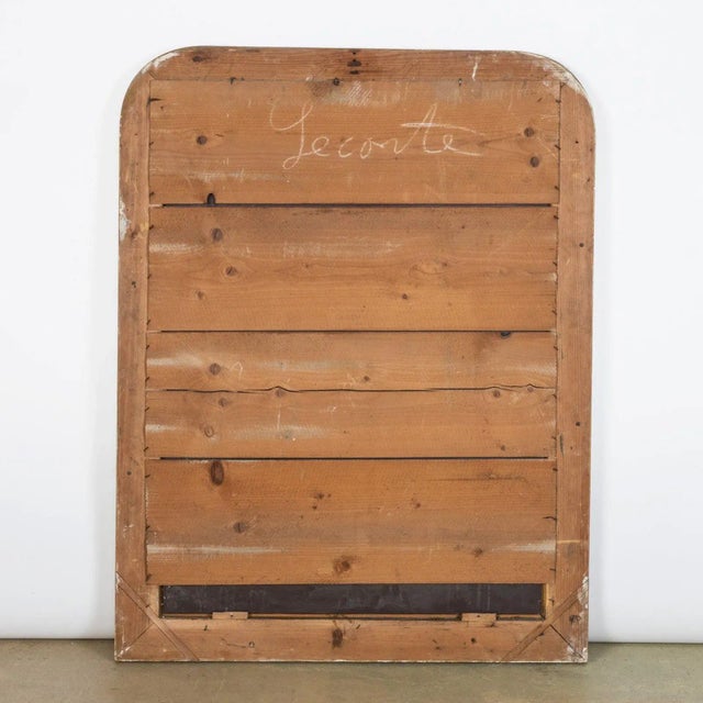 19th Century Louis Philippe Mirror with Leaf Etchings For Sale - Image 6 of 8