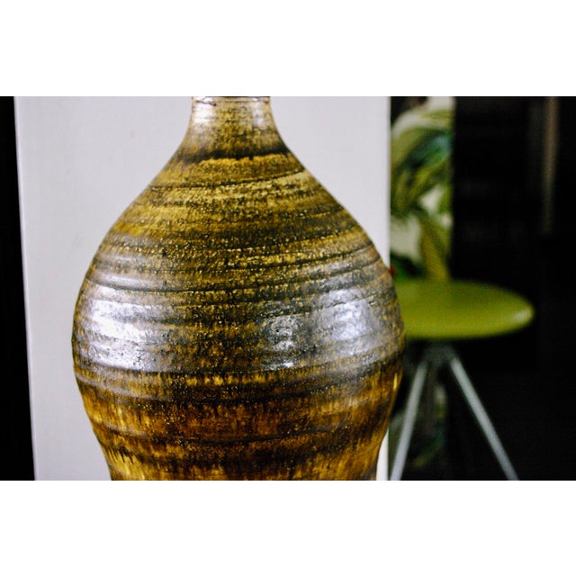 Monumental Ceramic Lamp by Georges Pelletier, France, 1960 For Sale - Image 4 of 11