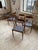 Superb set of 6 solid teak chairs by designer johannes andersen for udulm mobelfabrik, samcom edition. the stamp is...