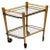 Brown Italian Conical Tea Cart, 1950 For Sale - Image 8 of 8