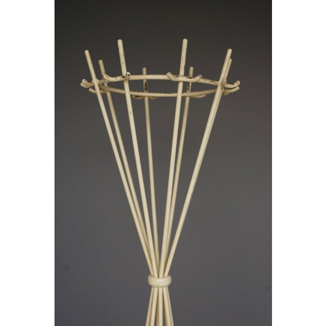 Wood Modernist French Coat Stand, 1950s For Sale - Image 7 of 10