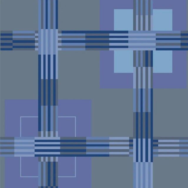 Intersections 4 Panel by Daniela Puppa for Midsummer Milano For Sale