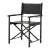 Black Modern Director's Desk Chair For Sale