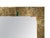 Striped Brass Wall Mirror with 6 Green Murano Glass Jewels from Justfurnituress SRL For Sale - Image 4 of 5
