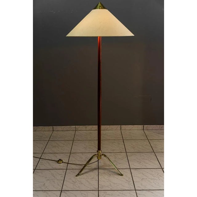 Rupert Nikoll Floor Lamp by Rupert Nikoll, Vienna, 1950s For Sale - Image 4 of 13