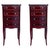 Early 20th Century Pair of Italian Louis XV Style Mahogany Nightstand or End Side Tables For Sale - Image 15 of 18