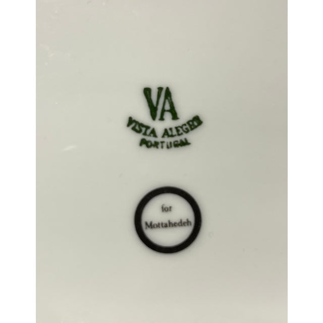 1960s Vintage Portuguese Porcelain Asparagus Box, Vista Alegre for Mottahedeh For Sale - Image 5 of 7