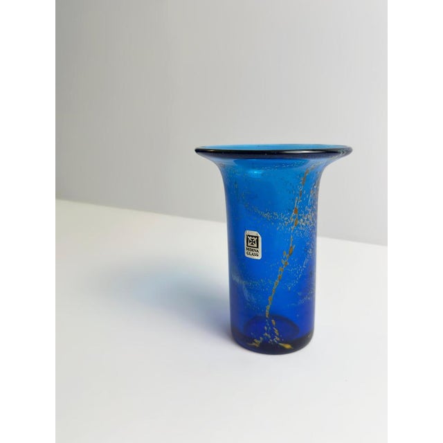 Vintage Glass Spill Vase from Mdina, 1970s For Sale - Image 9 of 10