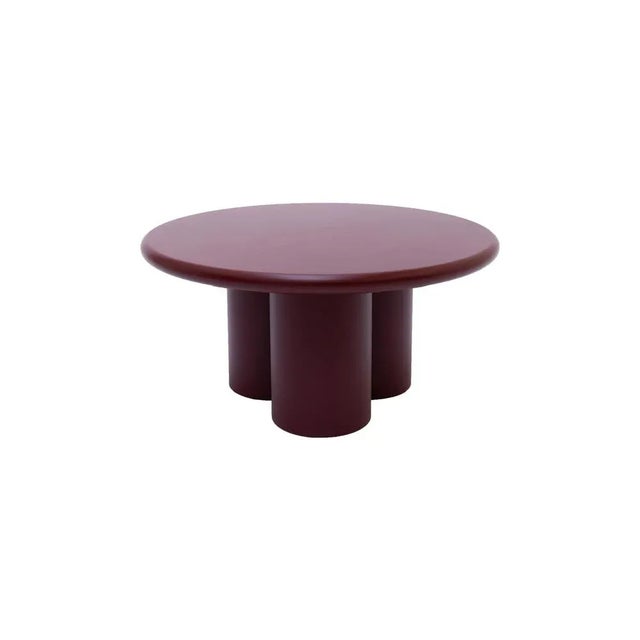 Contemporary Object 059 MDF Red 90 Coffee Table by NG Design For Sale - Image 3 of 11