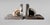 An exceptional and highly original pair of French marble bookends, masterfully crafted in the pure Art Deco style. Their...