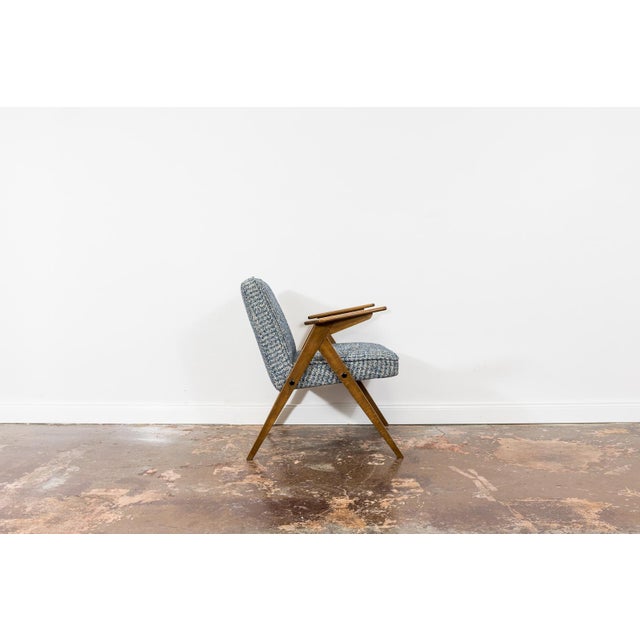Mid-Century Modern Vintage Bunny Chair, Poland, 1970s For Sale - Image 3 of 14