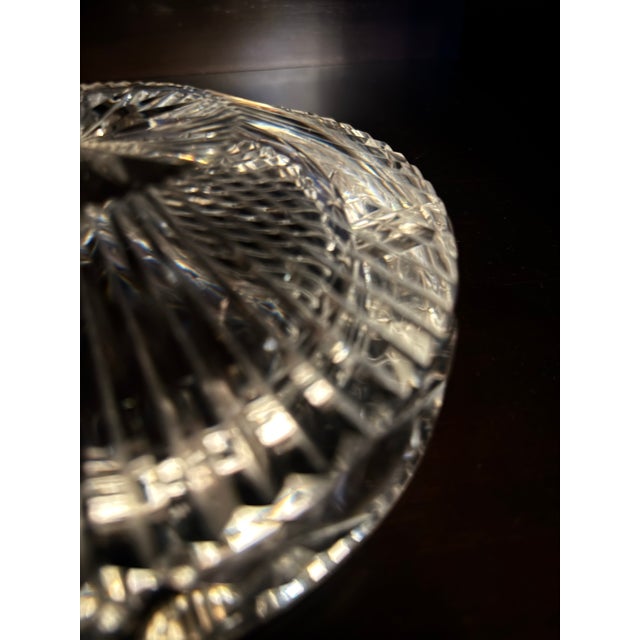 Vintage Waterford Lismore Cut Crystal Ashtray / Catchall Dish For Sale In Portland, OR - Image 6 of 6