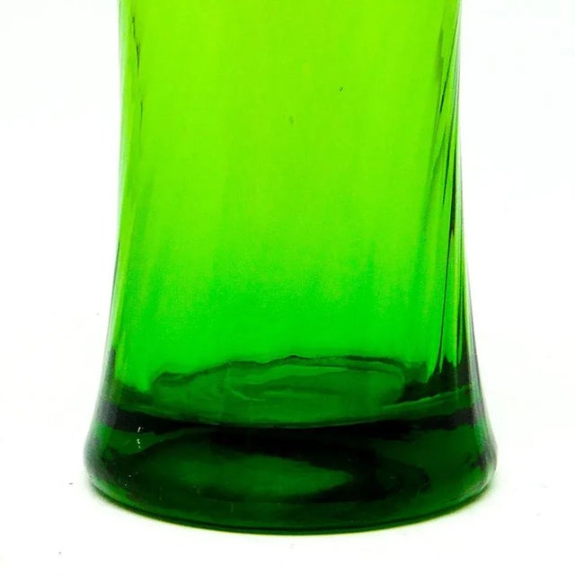 Postmodern Vase from Hortensja Glassworks, Poland, 1970s For Sale - Image 6 of 7