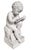 Ceramic Pair Antique French White Bisque Porcelain Putti Baby Cherubs Sculpture Figures For Sale - Image 7 of 18