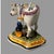 Antique Dutch Faience Delft Porcelain Figural Cow & Milkmaid Statue In good original condition showing some typical age-...
