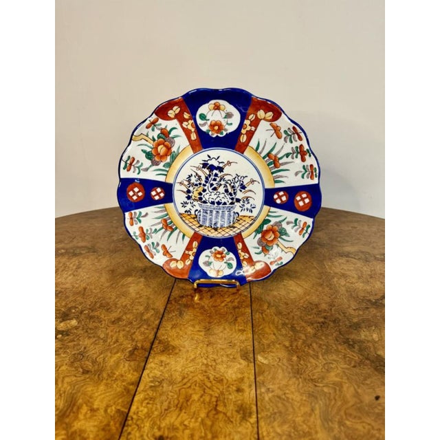 Antique Japanese Imari Plates, 1900, Set of 2 For Sale - Image 4 of 7