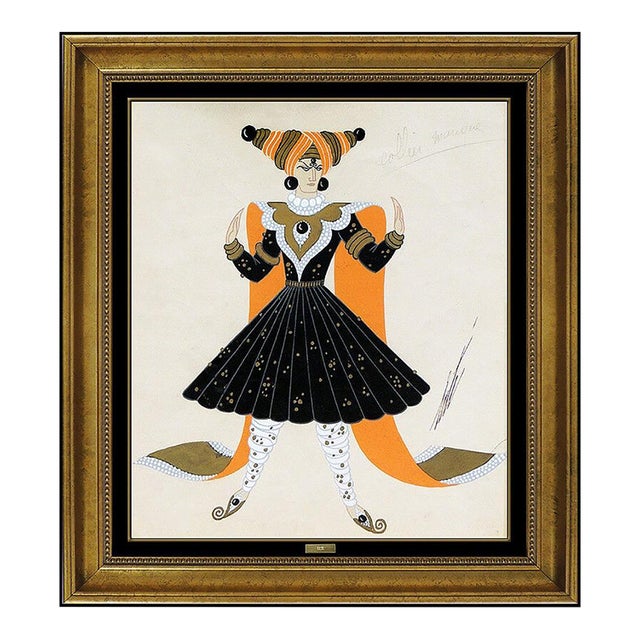 Early 20th Century Collier Marique, Erté For Sale