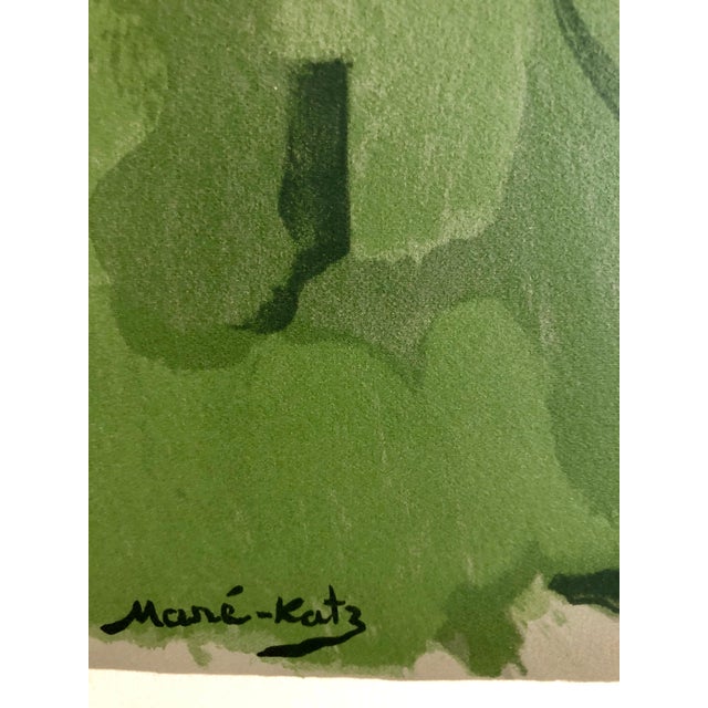 Modern Mane Katz, Colorful Russian French Judaica Jewish Shtetl Wedding Lithograph Mourlot Paris For Sale - Image 3 of 6