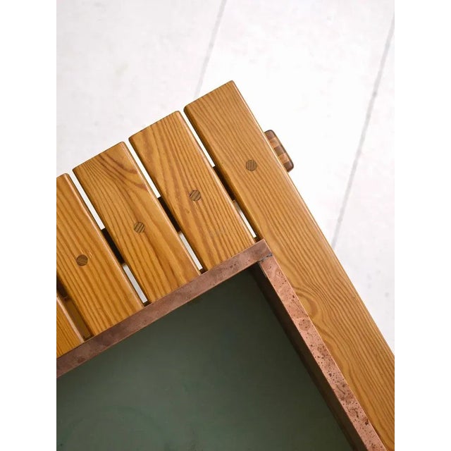 Scandinavian Bench with Planter, 1960s For Sale - Image 6 of 10