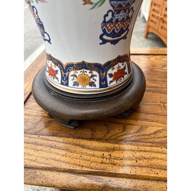1960s Imari Style Lamp For Sale In Nashville - Image 6 of 6