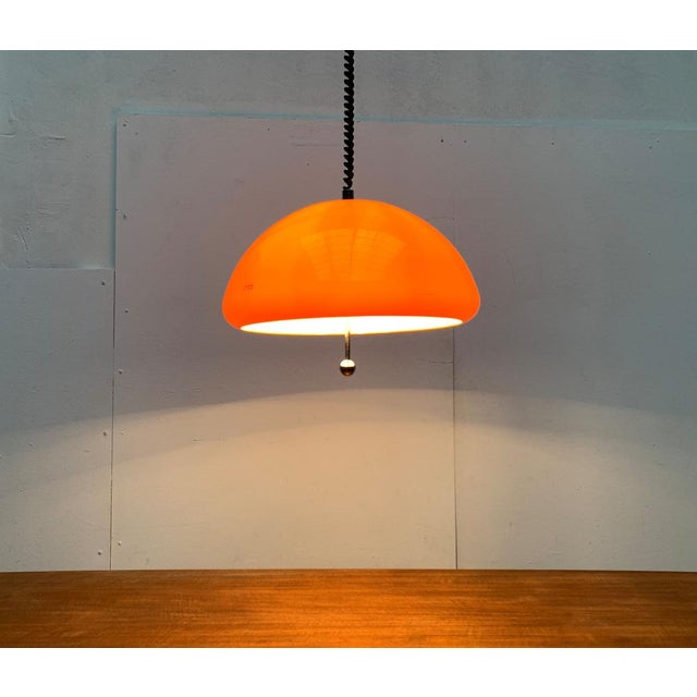 Space Age Cabras Pendant Lamp by Luigi Massoni for Guzzini, 1960s For Sale - Image 10 of 18