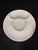 These distinctive white faience or majolica artichoke plates are beautiful and functional.