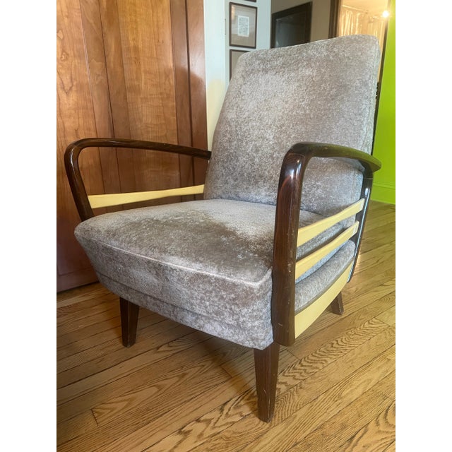 1950s Mid-Century Modern Armchairs – Made in Western Germany- a Pair For Sale In New York - Image 6 of 11