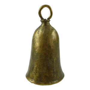 Early 20th Century Benue Brass Bell Nigeria