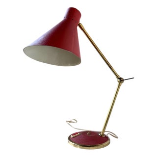 Diabolo Desk Lamp from Aluminor, 1950s For Sale