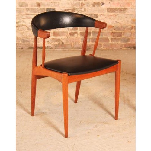 Johannes Andersen Mid-Century Modern Danish Model BA113 Teak Dining Chairs by Johannes Andersen for BRDR Andersen, 1960s, Set of 4 For Sale - Image 4 of 15