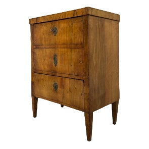 Biedermeier Chest of Drawers in Veneer For Sale