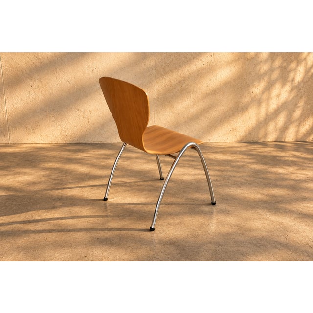 1970s Vintage Stacking School Chair, 1970s For Sale - Image 5 of 8