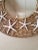 Vintage natural woven rattan round wall mirror w/ starfish designs. Just in time for summer this mirror will make you hear...