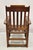 Antique Edwardian Mahogany Mechanical Reclining Slatted Morris Lounge Arm Chair For Sale - Image 10 of 12