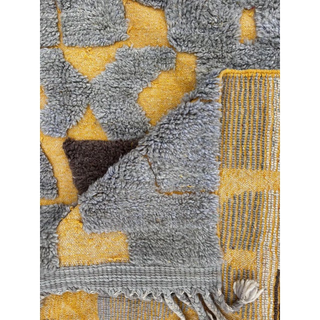 Modern Beni Ourain Moroccan Wool Rug For Sale - Image 12 of 17