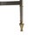 Hollywood Regency Mid Century Hollywood Regency Neoclassical Italian Brass Console Table Italy For Sale - Image 3 of 12