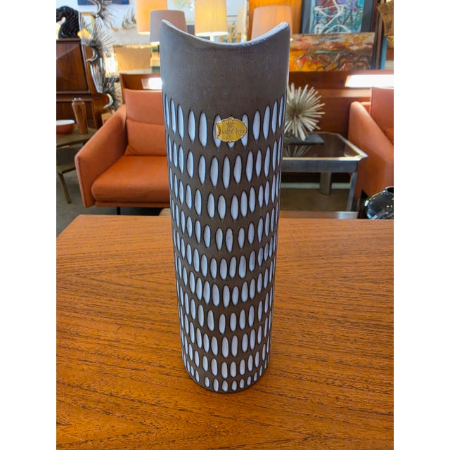 1960s Ingrid Atterberg for Uppsala, Stoneware Vase For Sale - Image 11 of 11