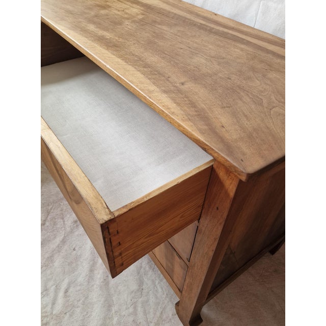 Biedermeier Chest of Drawers in Walnut, 1890s For Sale - Image 6 of 11