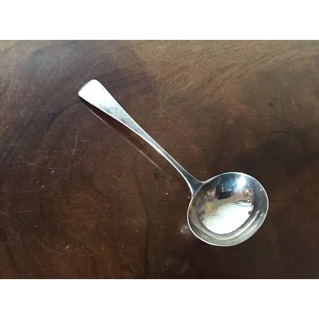 Antique Early 19th Century English Georgian Silver Ladle For Sale In New York - Image 6 of 10