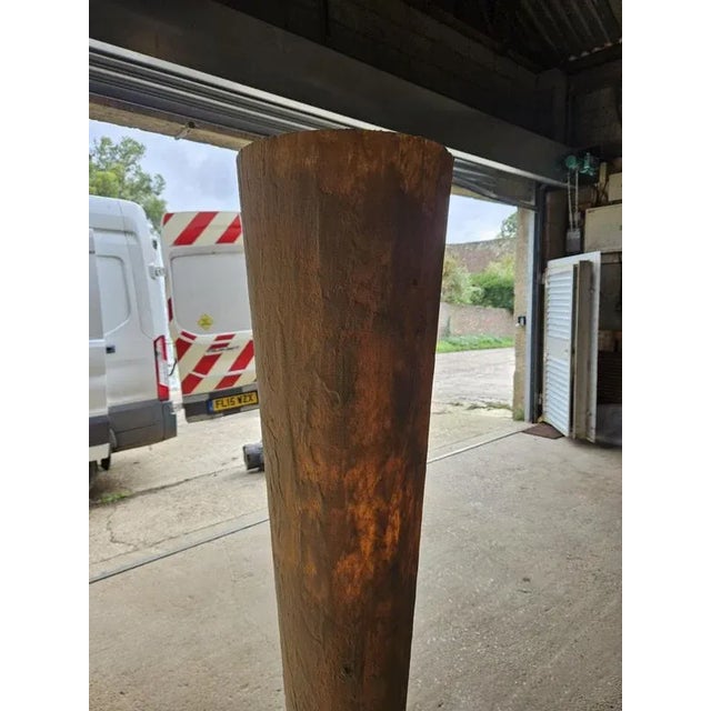 Sculptural Floor Lamp in Plaster For Sale - Image 13 of 15