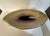 Mid-Century West German Pottery Leaf Dish With Gold Rim For Sale - Image 4 of 8